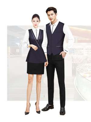 春夏季酒店工服男女時尚工服套